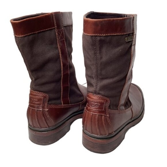 UGG CHE Corbitt Pull On Weatherproof Event Men's Boot Size 7 Brown Leather - Picture 3 of 8